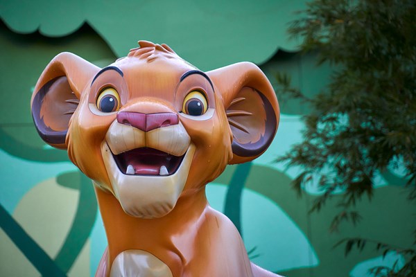 Young Simba At Art Of Animation