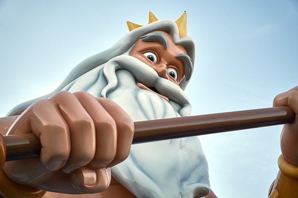 Triton's Head At Art Of Animation