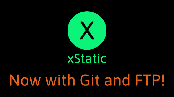 Xstaticwithgitandftp