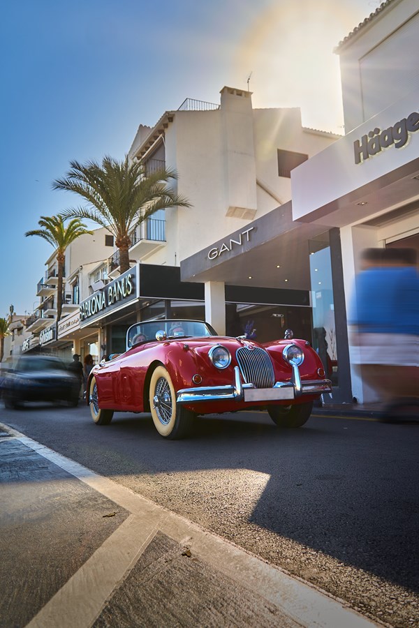 Classic Car At Puerto Banus