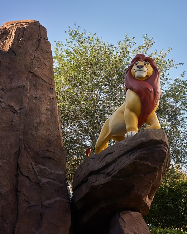 Simba At Art Of Animation