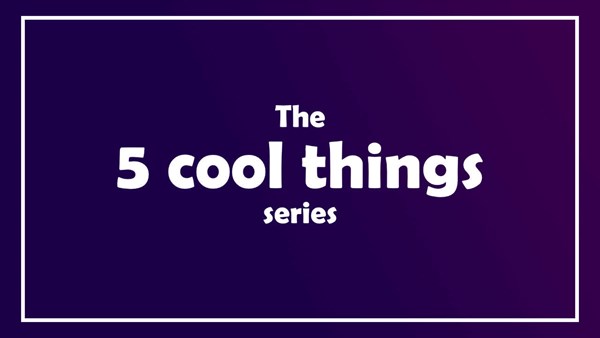 5 Cool Things Purple